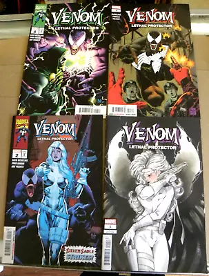 Buy Marvel 2022 4 Issues VENOM LETHAL PROTECTOR 3 & LETHAL PROTECTOR II 1 2 & 4 Q NM • 3.19£
