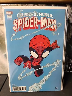 Buy Peter Parker Spectacular Spider-Man #300  - Marvel - 2017 Skottie Young Variant • 15.88£