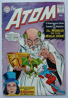 Buy The Atom #19 -  Zatanna The Magician - DC Comics July 1965 VG 4.0 • 27.49£