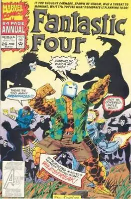 Buy Fantastic Four (1961) ANNUAL #  26 SEALED POLYBAG (9.2-NM) 1993 • 5.40£