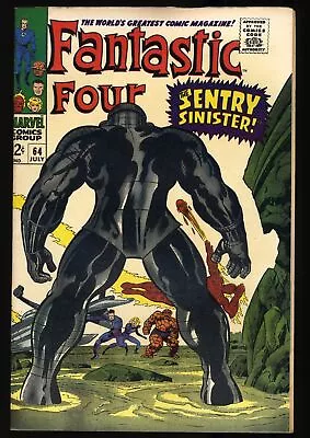 Buy Fantastic Four #64 VF/NM 9.0 1st Appearance Of Kree Sentry! 1967! Marvel 1967 • 111.69£