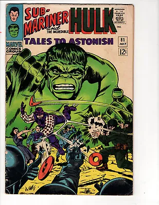 Buy Tales To Astonish # 81 JULY 1966 Marvel Comics(KEY) • 39.98£