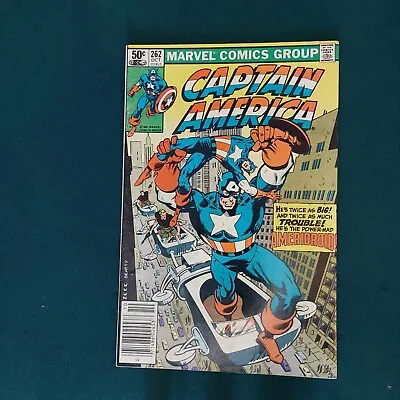 Buy Captain America #262 Newsstand 1968 Series Marvel  Ameridroid • 11.22£