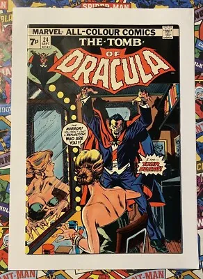 Buy The Tomb Of Dracula #24 - Sept 1974 - Blade Appearance! - Vfn- (7.5) Pence Copy! • 16.99£