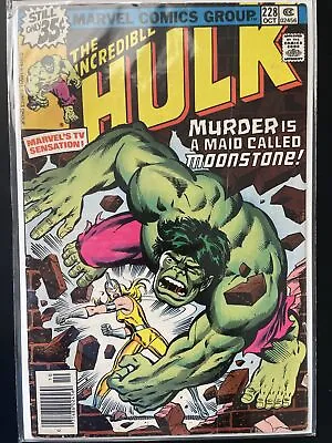 Buy Incredible Hulk #228 (Marvel) Newsstand 1st Moonstone • 23.64£