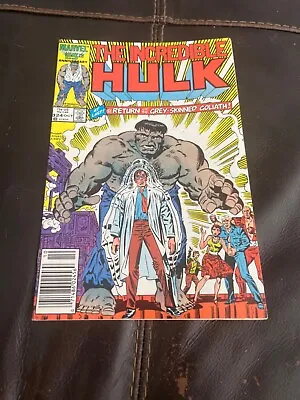 Buy Incredible Hulk #324 (1986) - Return Of Grey Hulk - 9.2 Near Mint- • 15.80£