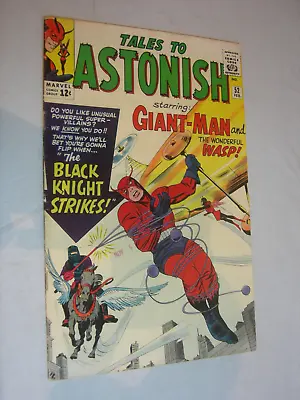 Buy Tales To Astonish #52 F First Appearance Of The Black Knight • 127.92£