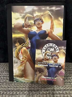 Buy Street Fighter Swimsuit Special Derrick Chew - Mika Pre NYCC Ltd To 500 With COA • 15£