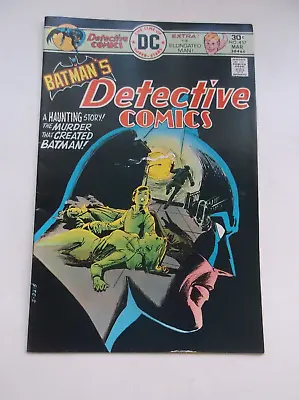Buy Dc: Detective Comics #457, Origin Retold/1st Lesley Thompkins, 1976, Vf- (7.5)!! • 98.82£