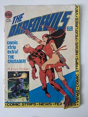 Buy The Daredevils #10 UK Marvel 1983 Alan Moore Captain Britain • 5£