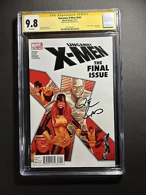 Buy Uncanny X-Men #544 - CGC 9.8 Signed Greg Land - HIGHEST GRADED - Marvel 2011 • 199£
