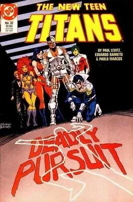 Buy New Teen Titans (1984) #  32 (8.0-VF) 1987 • 3.15£
