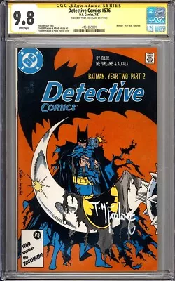 Buy DETECTIVE COMICS #576 - Year 2 Part 2 -  Signed TODD MCFARLANE  CGC 9.8 DC 1987 • 395£