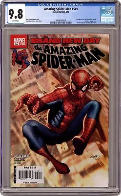 Buy Amazing Spider-Man #549A Larroca CGC 9.8 2008 4349060019 • 55.97£
