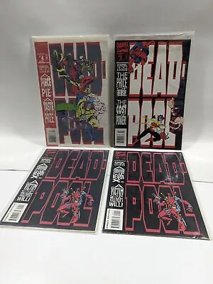 Buy Deadpool The Circle Chase  #1,1,2,4  Complete Mini-Series Set!  VF/NM • 47.43£