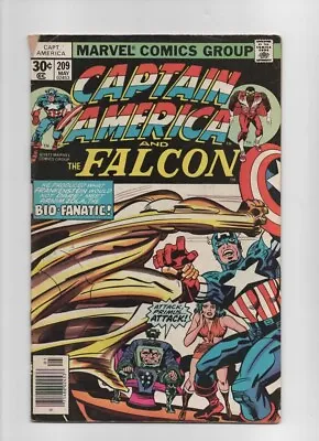 Buy Captain America #209 (1st Full Appearance & Origin Of Arnim Zola 1977) • 3.97£
