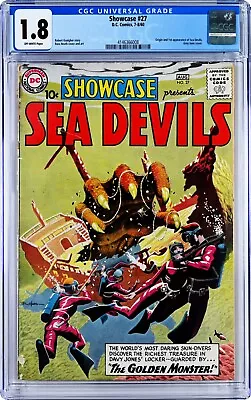 Buy Showcase #27 - CGC 1.8 1960 : Sea Devils • 100£