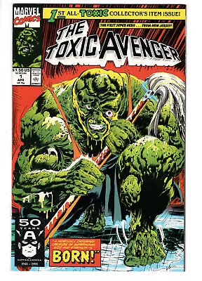 Buy Toxic Avenger #1 (1991) - Grade 9.2 - 1st Issue - Origin Story - Rodney Ramos! • 31.54£