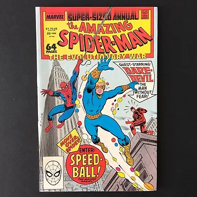 Buy Amazing Spider-man Annual #22 Marvel Comics 1988 1st Appearance Speedball Minty! • 23.61£