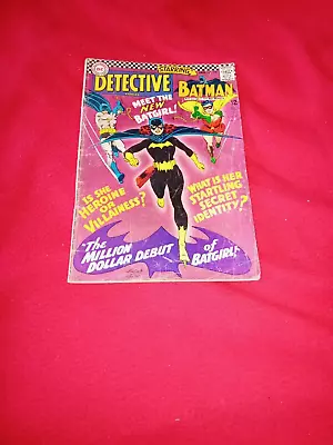 Buy BATMAN DETECTIVE COMICS 359 1st App BATGIRL BARBARA GORDON ROBIN KILLER MOTH • 375£