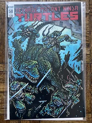 Buy Teenage Mutant Ninja Turtles #58 Sub Cover  1st Print 2016 IDW • 9.95£
