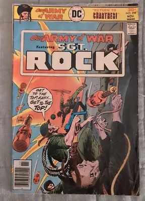 Buy OUR ARMY AT WAR 298 1976 Featuring Sgt. Rock Return To Chartees!  DC Comics • 3.87£