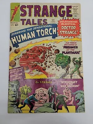Buy STRANGE TALES #121 VG- (Marvel 1964) Origin Of PLANTMAN, 1st Cover BARON MORDO! • 36.16£
