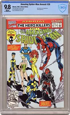 Buy Amazing Spider-Man Annual #26 CBCS 9.8 1992 21-289AACD-002 • 47.44£