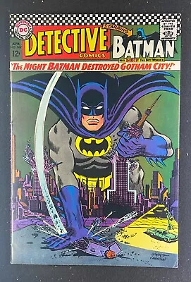 Buy Detective Comics (1937) #362 VF (8.0) Batman Robin Carmine Infantino • 71.36£