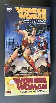 Buy Wonder Woman: Agent Of Peace Vol. 1: Global Guardian And Vol. 2 DC Comics • 15.80£