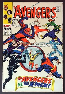 Buy AVENGERS (1963) #53 *Classic X-Men Cover* - Back Issue • 59.99£