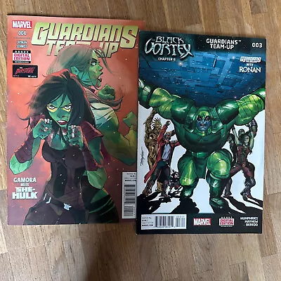 Buy Original US Marvel Comic Guardians Team-Up #3-4 (2015) • 2.31£