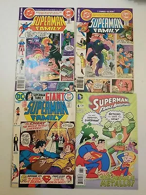 Buy Superman Family #'s 172, 197, 202, & 6(Lot Of 4) 1972-2012 VF+ See Description • 22.84£