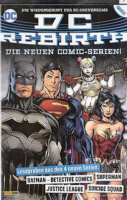Buy Comic - DC Rebirth - Free Comic From 2017 - Panini Verlag German • 1.21£