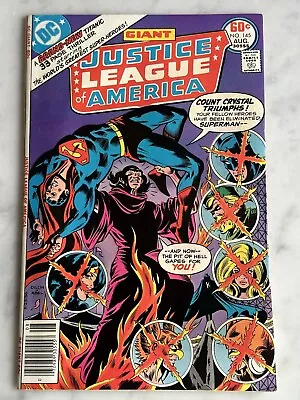 Buy Justice League Of America #145 VF 8.0 - Buy 3 For Free Shipping! (DC, 1977) AF • 6.03£
