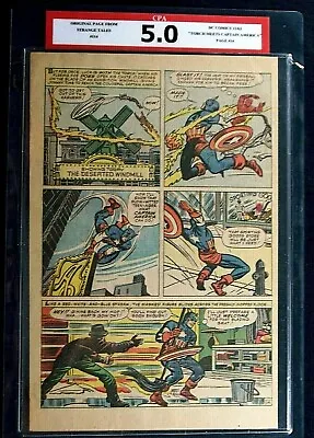 Buy Strange Tales #114 CPA 5.0 Single Page #14 1st S.A. Captain America Kirby Art • 32.16£