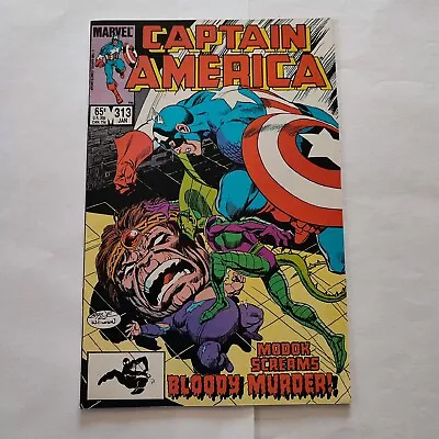 Buy Captain America #313 - Marvel 1986 - Modok • 3.99£