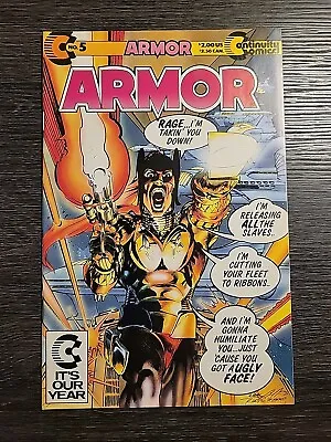 Buy Armor Vol. 1 #5 Continuity Comics (1988) • 4£