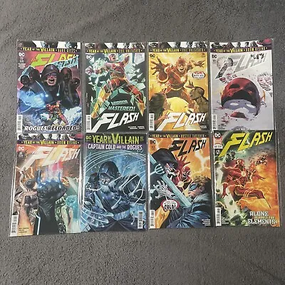Buy Flash Year Of The Villian Issue #77-84 DC Universe 8x Comics Bundle 2019 VGC • 22.99£