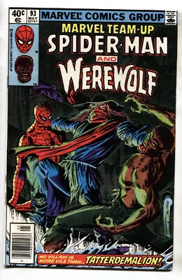 Buy Marvel Team-Up #93--1980--1st Appearance Of Dansen Macabre--comic Book • 23.55£