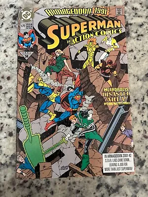 Buy Action Comics #670 Vol. 1 (DC, 1991) Key! 1st App Of 2nd Atomic Skull, VF • 1.85£