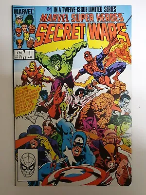 Buy Marvel Super Heroes Secret Wars #1 9.2 // Mike Zeck Cover Marvel Comics 1984 • 20£