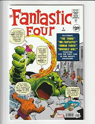 Buy Fantastic Four #1 Facsimile (2018) Nm Jack Kirby Stan Lee • 39.98£