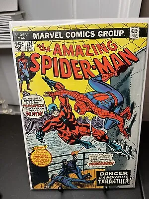 Buy AMAZING SPIDER-MAN #134 (1974) 2nd App. Punisher 1st App. Of Tarantula Marvel • 59.96£
