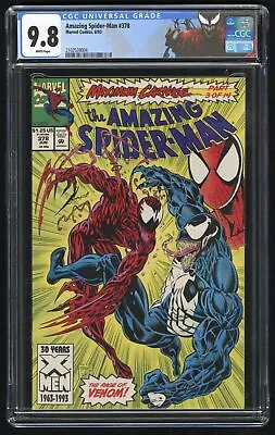 Buy Amazing Spider-Man #378 CGC 9.8 Maximum Carnage (CGC Upgrade Carnage Label)	 • 59.37£
