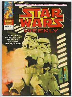 Buy Star Wars Weekly #58 Photo Cover VG (1979) Marvel Comics UK • 7£