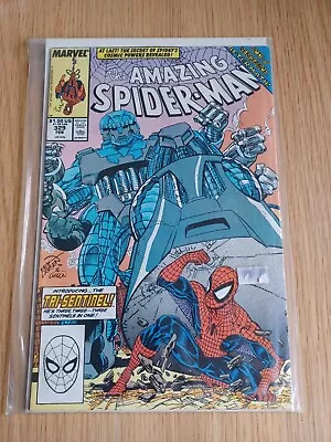 Buy Amazing Spider-Man 329 - 1990 - 1st Larsen Capt Universe • 5.99£