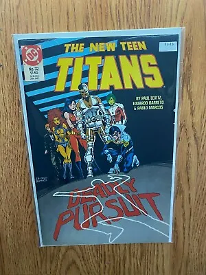 Buy The New Teen Titans 32 - DC High Grade Comic Book - E3-16 • 7.89£