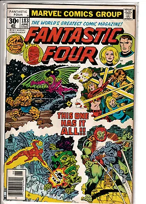 Buy 1977 Fantastic Four #183  Marvel Comics  Comic Book • 7.91£