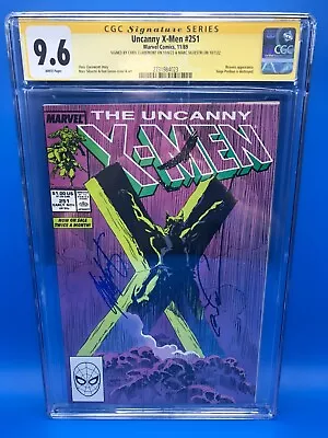 Buy Uncanny X-Men #251 - Marvel - CGC SS 9.6 - Signed By Chris Claremont, Silvestri • 288.18£